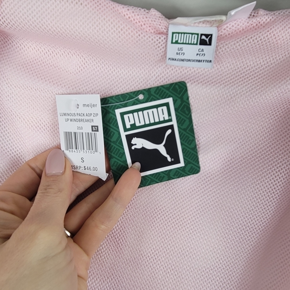 PUMA Big Girls Midweight Windbreaker. NWT Multiple Sizes - Picture 10 of 11